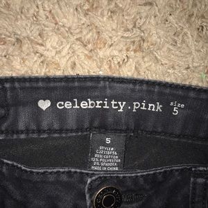 Celebrity pink size 5 black jeans